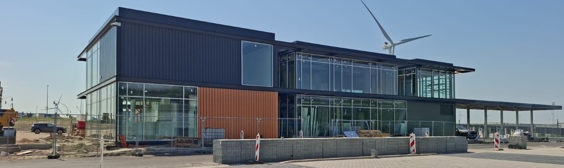 Aers Truckplaza Zeebrugge  plaatsen brandstoftanks oktober 2025