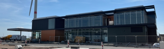 Aers Truckplaza Zeebrugge  plaatsen brandstoftanks oktober 2025